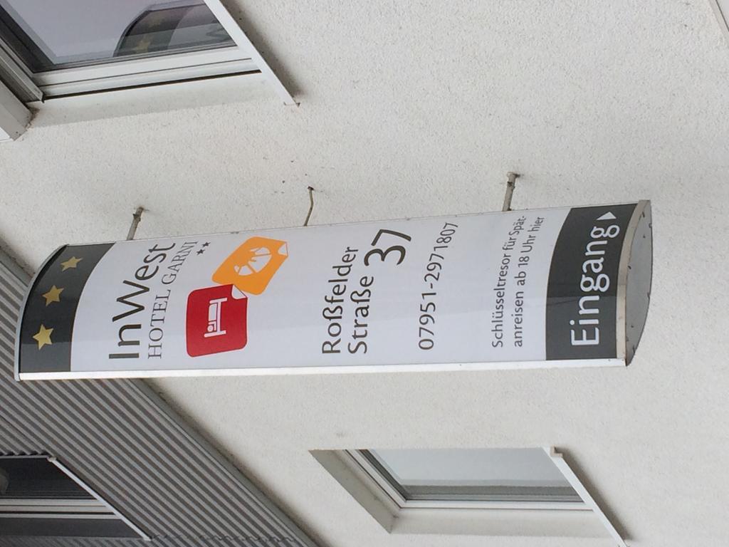 Inwest Hotel Garni Crailsheim Luaran gambar